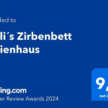 Meli'S Zirbenbett Ferienhaus Bernstein Exteriér fotografie